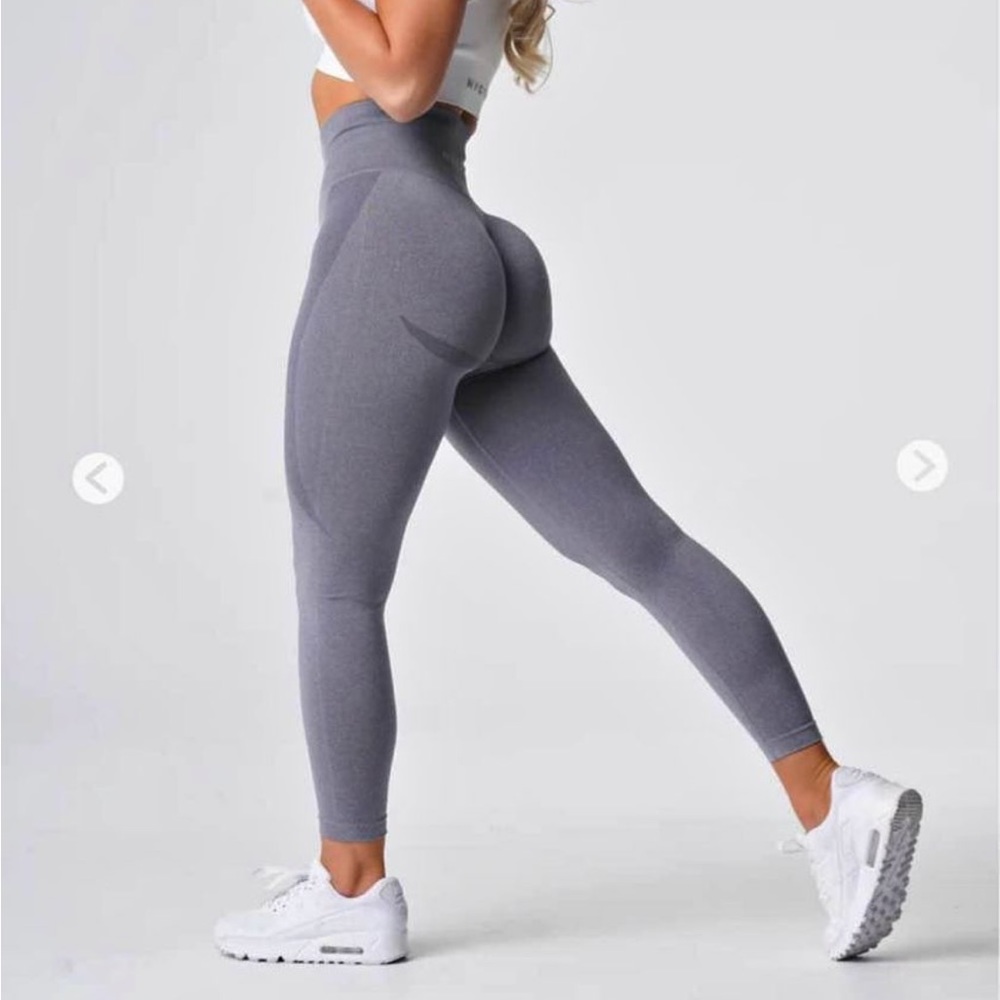 NVGTN Grey Contour Seamless Leggings